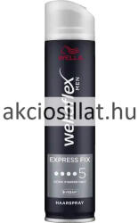 Wella Wellaflex Men Express Fix Ultra Starker Halt 5 hajlakk 250ml