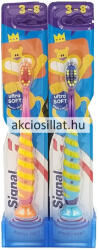 Signal Junior Ultra Soft fogkefe tapadókoronggal 3-8 év