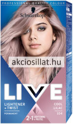 Schwarzkopf Live Color hajfesték 104 Hűvös orgona