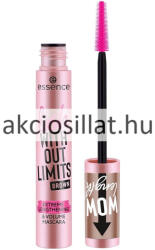 Essence Lash Without Limits Brown Extreme Lenghtening & Volume Mascara Barna Szempillaspirál 13ml