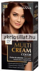 Joanna 3D Multi Cream Color 38 Gesztenyebarna Tartós Krémhajfesték 40+60g