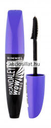 Rimmel London Scandaleyes Wow Wings Szempillaspirál 003 Extreme Black 12ml