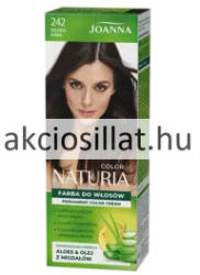 Joanna Naturia Permanent Color Cream 242 Pörkölt Kávé Krémhajfesték 40+60g