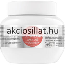 Kallos Kjmn Multivitamin Energizáló hajpakolás Ginzeng és Avokádó olajjal 275ml