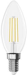 EMOS ZF3D02 E14/1, 8 W (25 W)/250 lm/meleg fehér filament gyertya LED izzó (ZF3D02) - haztartasibolt