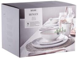 Butlers Henley 16 részes Kerámia Étkészlet - Világos Szürke (10224313)