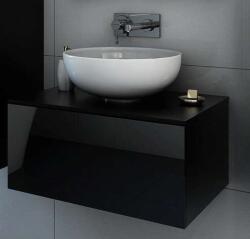 Venezia Mode Fürdőszobabútor Szett - 60 cm - Fekete (M60-U-C)