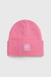 adidas Originals caciula culoarea roz, din tricot gros 9BYY-CAU058_30X (HM1710)