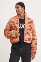 Roxy hanorac fleece Blurry Cloud culoarea portocaliu, modelator, ERJPF03175 9BYH-BLD0NS_24A