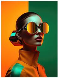 HARTMAN poster cu artă AI La Mode De Demain 27, 94 x 35, 56 cm 99KK-DEU5ZR_MLC (KB1805H11.MODEMAIN04)
