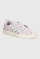 Adidas sneakers din piele intoarsă Vl Court culoarea violet, IF4468 9BYH-OBD14S_04X (IF4468)