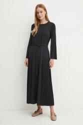 TWINSET rochie culoarea negru, maxi, evazată, 242TP2295 9BYH-SUD10R_99X (242TP2295)
