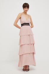Artigli rochie culoarea roz, maxi, evazată PPYX-SUD2SB_03X (AA36327.CIPRIA.NERO)