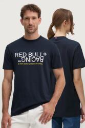 Red Bull Racing x Pepe Jeans Pepe Jeans tricou din bumbac Red Bull Racing x Pepe Jeans culoarea bleumarin, cu imprimeu, RU500002 9BYH-TSU042_59X (RU500002)