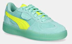 PUMA sneakers din piele intoarsă Palermo Moda Xtra culoarea turcoaz, 398534 9BYH-OBD4JR_65X