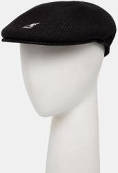 Kangol o bereta din amestec de lana Y2K WOOL 504 culoarea negru, K3718. BK001 99KK-CAU2DN_99X