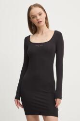 Tommy Hilfiger rochie culoarea negru, mini, mulata, DW0DW18722 9BYH-SUD1EE_99X