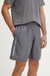 Under Armour pantaloni scurți de antrenament Tech culoarea gri PPYH-SZM0R0_90X (1383356)