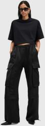 AllSaints pantaloni BARBARA TROUSER femei, culoarea negru, fason cargo, high waist, W011TB 9BYH-SPD1BP_99X