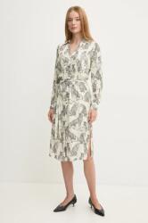 TWINSET rochie culoarea bej, mini, dreaptă, 242TP2232 9BYH-SUD10P_01A (242TP2232)