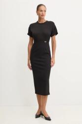 TWINSET rochie culoarea negru, midi, dreaptă, 242TP2402 9BYH-SUD104_99X (242TP2402)
