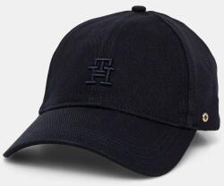 Tommy Hilfiger șapcă de baseball din bumbac culoarea albastru marin, neted, AW0AW16621 9BYH-CAD0CF_59X (AW0AW16621)