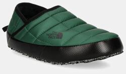 The North Face papuci de casa Thermoball Traction Mule V culoarea verde, NF0A3V1HS9W1 9BYH-KLD046_77X (NF0A3V1HS9W1)