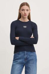 Guess Jeans longsleeve femei, culoarea albastru marin, W4BI59 KA0H1 9BYH-BUD05P_59X