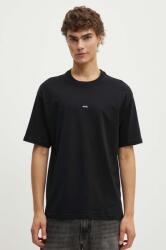 APC A. P. C. tricou din bumbac t-shirt boxy micro logo GOTS 9BYH-TSM0S5_99X (COHBW.H26386)