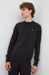 G-Star RAW pulover de lână bărbați, culoarea negru, light 9BYX-SWM08S_99X (D21931.B692)