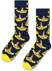 Happy Socks sosete Yellow Submarine Sock culoarea albastru marin, BEA01-6000 9BYH-LGU072_59X