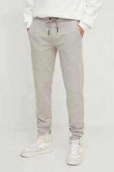 Iceberg pantaloni de trening din bumbac culoarea bej, cu imprimeu PPYH-SPM03E_80X