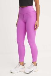 adidas Performance jambiere de yoga All Me culoarea roz, neted, IX0187 9BYH-LGD04U_30X