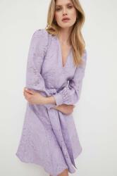 IVY & OAK rochie culoarea violet, mini, evazati PPYX-SUD2MT_04X (IO1123S7557)