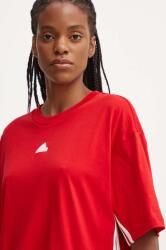 adidas tricou din bumbac Express femei, culoarea rosu, IW8643 9BYH-TSD0G8_33X (IW8643)