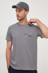 Boss Green tricou din bumbac bărbați, culoarea gri, cu imprimeu 50506358 PPYH-TSM00O_90X