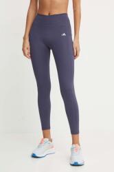 adidas Performance leggins de antrenament Strength culoarea violet, neted, IX0206 9BYH-LGD03T_48X (IX0206)