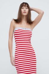 Tommy Hilfiger rochie culoarea roșu, mini, mulată DW0DW17922 PPYH-SUD211_33X (DW0DW17922)