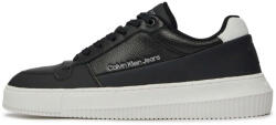 Calvin Klein Sportcipő Calvin Klein farmer Chunky Cupsole Low Lth In Sat YM0YM00873 43 EU Fekete | Fehér
