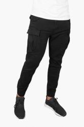 Alpha Industries pantaloni de bumbac Airman Pant culoarea negru 188201.03-black 99KK-SPM0I7_99X