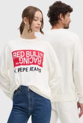 Red Bull Racing x Pepe Jeans Pepe Jeans pulover de bumbac Red Bull Racing x Pepe Jeans culoarea bej, light, RU700002 9BYH-SWU00T_01X (RU700002)