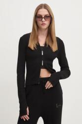 Karl Kani cardigan femei, culoarea negru, 61250002 9BYH-KUD0WC_99X