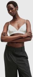 AllSaints sutien ELLA BRALETTE culoarea alb, neted, W075PA 9BYH-BDD0GF_00X (W075PA)