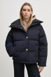 Tommy Hilfiger geaca de puf femei, culoarea albastru marin, de iarna, oversize, WW0WW43158 9BYH-KUD1CW_59X (WW0WW43158)