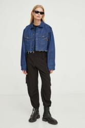 G-Star Raw geacă din denim femei, de tranziție, oversized PPYH-KUD0LM_55J (D24338.D547)