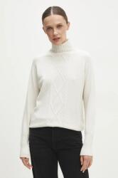 ANSWEAR pulover femei, culoarea bej, cu turtleneck BMYH-SWD02B_01X