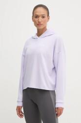 Under Armour hanorac de antrenament Rival culoarea violet, cu glugă, neted PPYH-BLD12H_04X