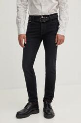 Tommy Hilfiger jeansi barbati, culoarea negru, MW0MW37371 9BYH-SJM0E8_99J