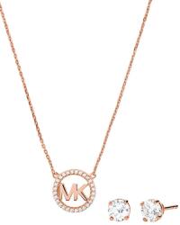 Michael Kors colier și cercei din argint placat cu aur 99KK-AKD7WD_GLD (MKC1260AN791)