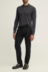 Calvin Klein pantaloni culoarea negru, cu fason chinos, J30J326847 9BYH-SPM0KL_99X (J30J326847)